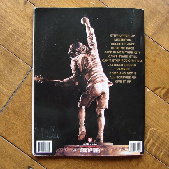 AC/DC Stiff Upper Lip Guitar Tab Tablature Edition Sheet Music Book - Picture 8 of 8
